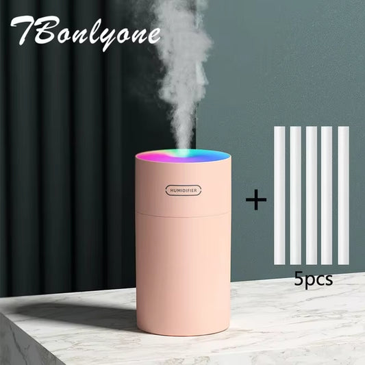 270ML Air Humidifier Ultrasonic Essential Oil Diffuser Car Mini Aromatherapy Humidifier