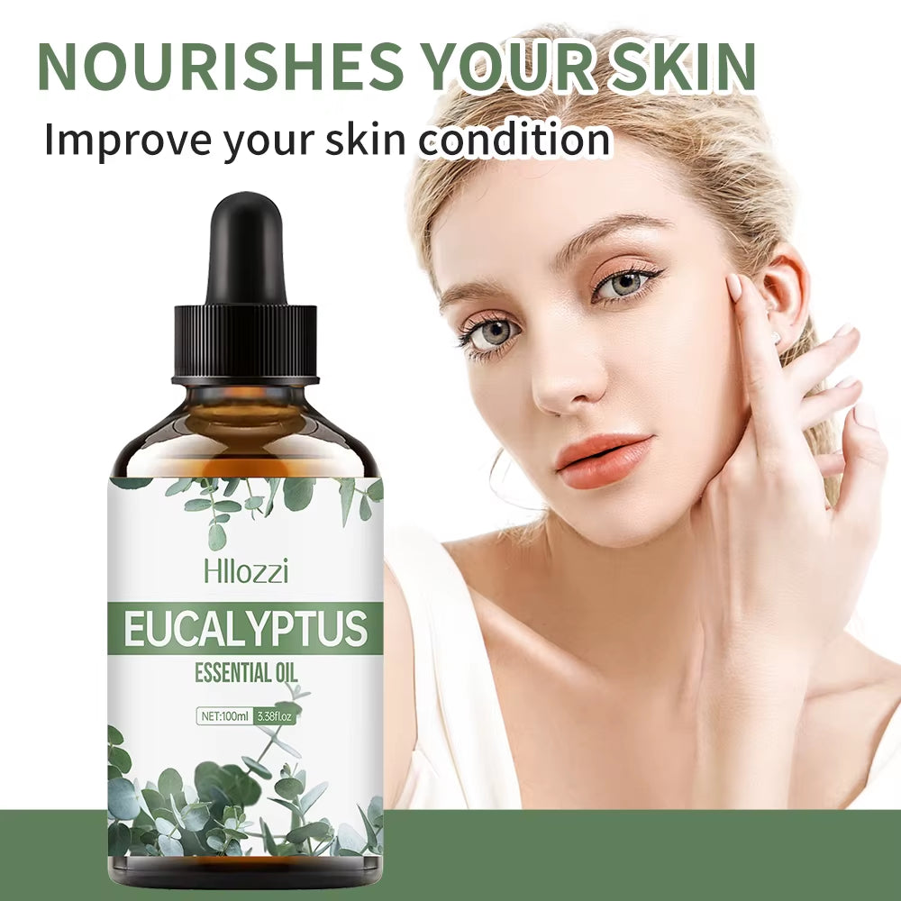 Eucalyptus Plant Essential Oil Face and Body Skin Care Essential Oil Moisturizing Moisturizing Massage Essential Oil