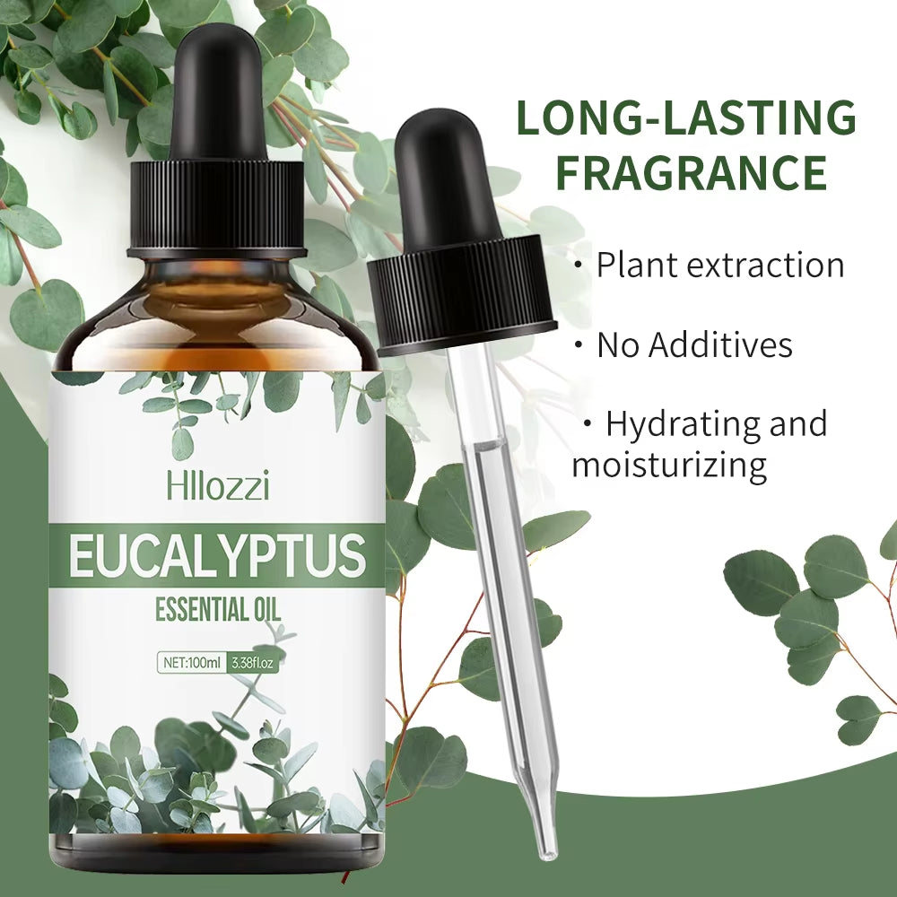 Eucalyptus Plant Essential Oil Face and Body Skin Care Essential Oil Moisturizing Moisturizing Massage Essential Oil