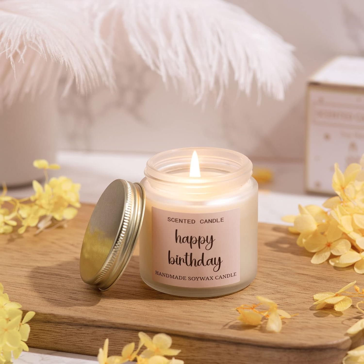 Birthday Gifts for Women, Happy Bath Set Relaxing Spa Gift Baskets Ideas for Women, Her, Mom, Sister, Female Friends, Coworker, Wife, Girlfriend, Daughter, Unique Gifts for Women Who Have Everything